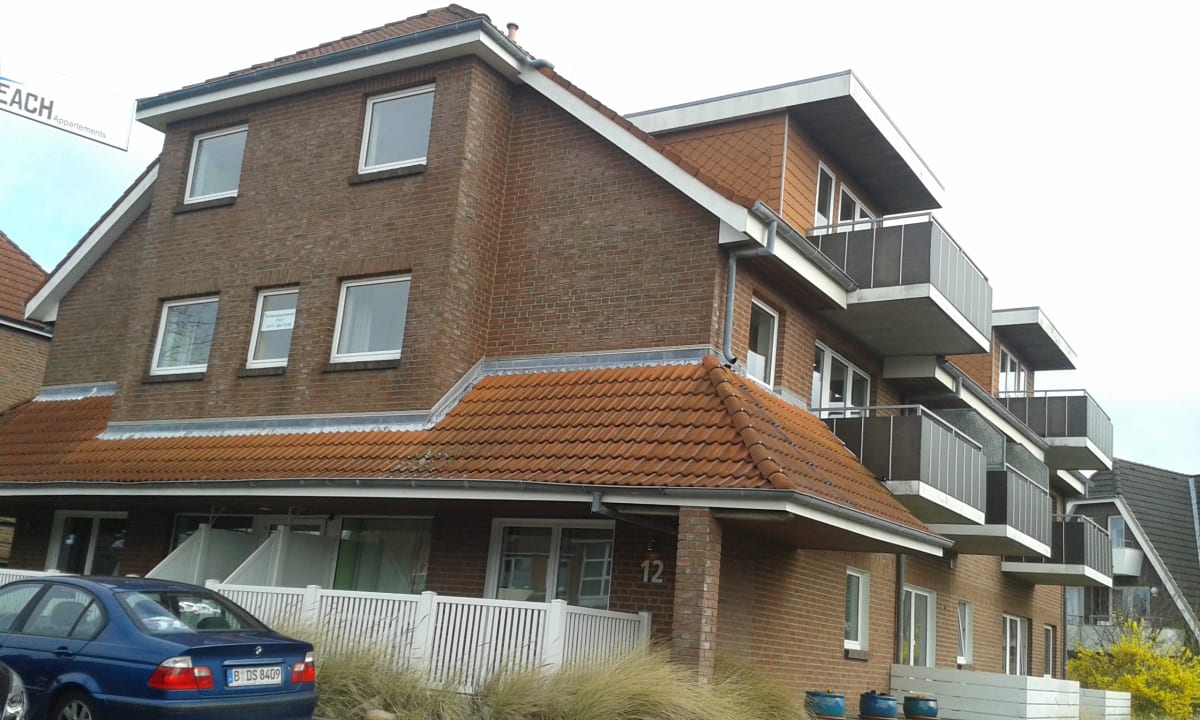 Außenansicht Apartmenthaus Gouverneur-Maxse Büsum