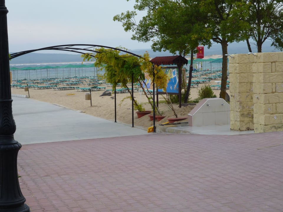 Blick zum Strand Duni Royal Pelican Resort