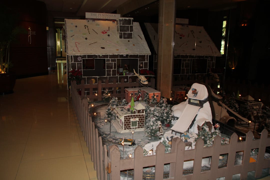 Lebkuchenhaus für Kinder Hotel The Peninsula Bangkok