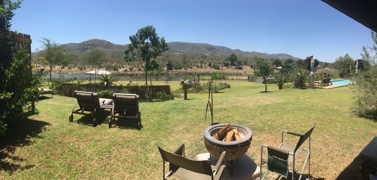 Ausblick Kambaku River Lodge