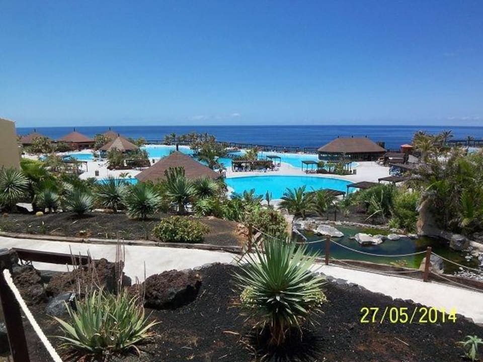 Garten und Pool La Palma Princess