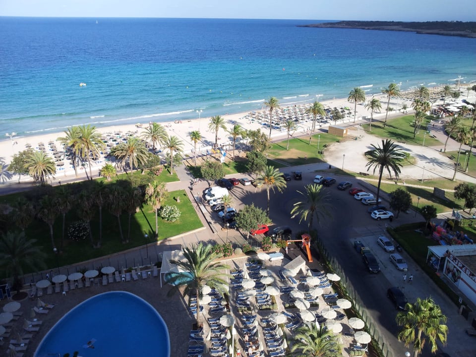 Blick vom Balkon CM Castell de Mar
