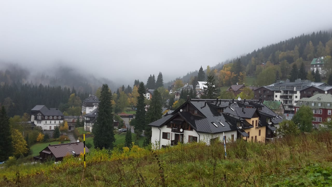 Ausblick Pension Karolína