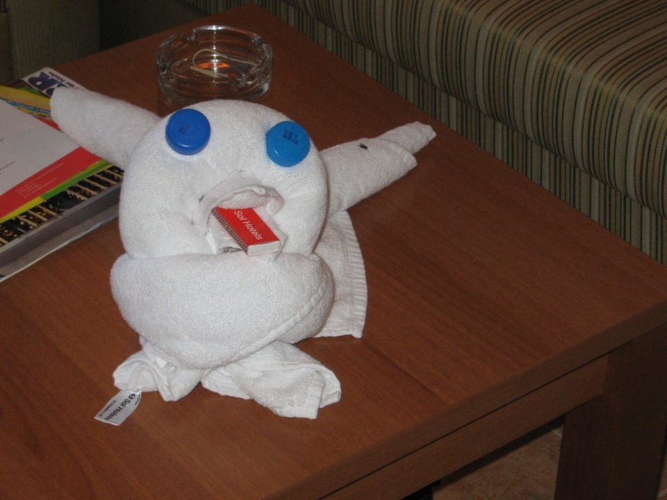 Handtuchdekoration Sol Luna Bay