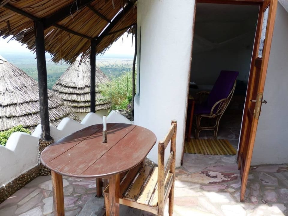 Terrasse Kingfisher Lodge Kichwamba
