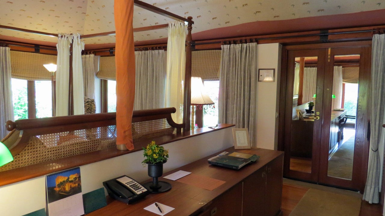 Zelt innen Hotel The Oberoi Vanyavilas, Ranthambore