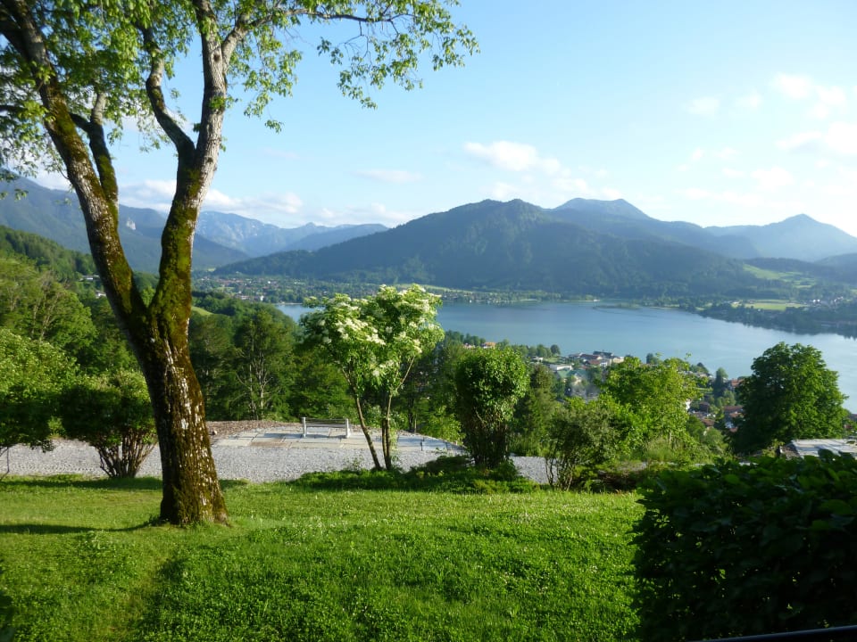 Vom Zimmer der Ausblick Der Westerhof - Hotel in Tegernsee