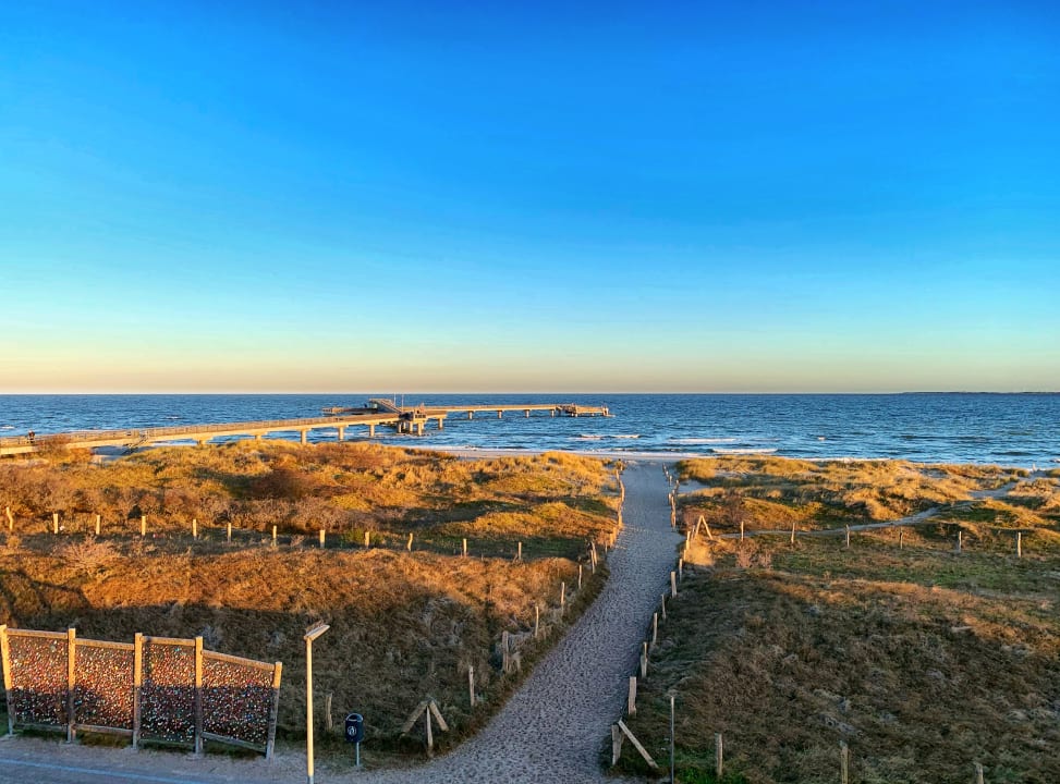 Ausblick Bretterbude Heiligenhafen