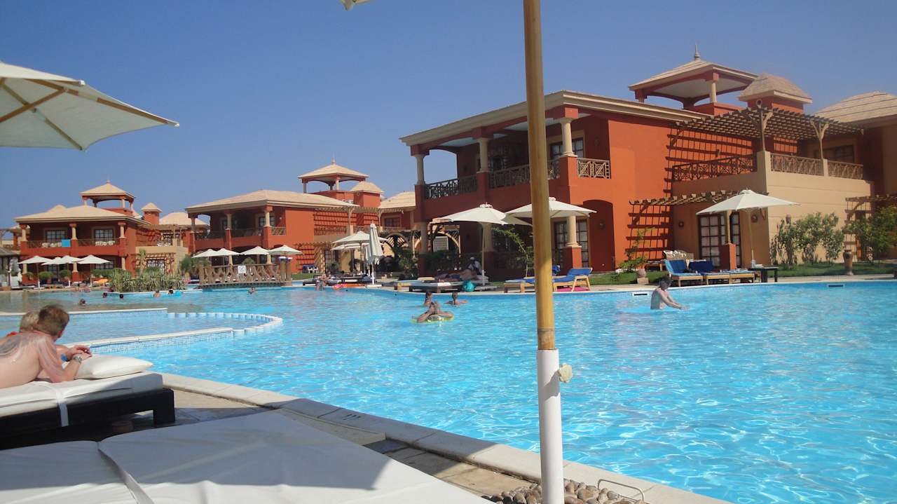 Pool im 400er Bereich Pickalbatros Alf Leila Wa Leila Resort - Neverland Hurghada