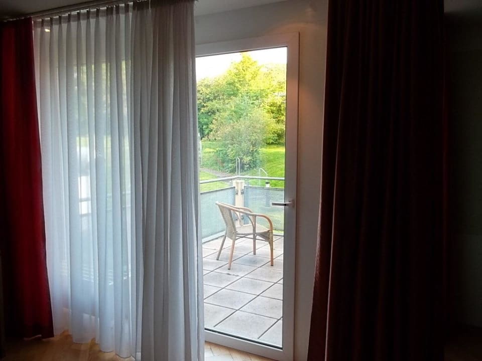 Blick auf den Balkon Art Hotel Aachen Superior