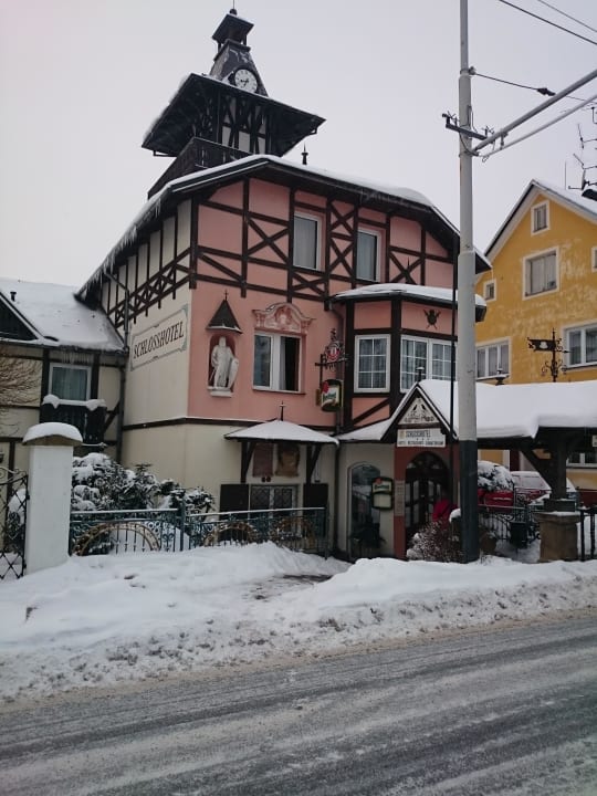 Eingang Schlosshotel Marienbad
