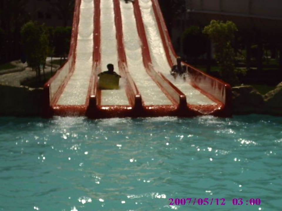 Eine der coolen Wasserrutschen im Hotel Beach Albatros Resort