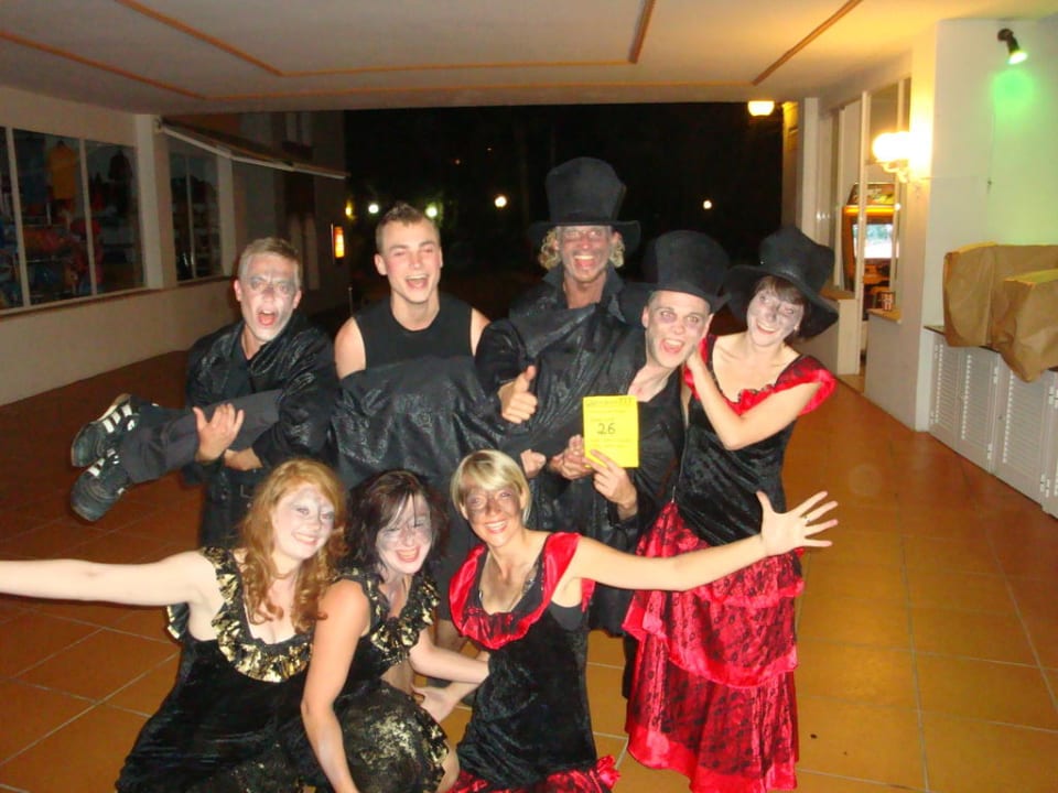 Das Animationsteam Flipflop Cala Romantica