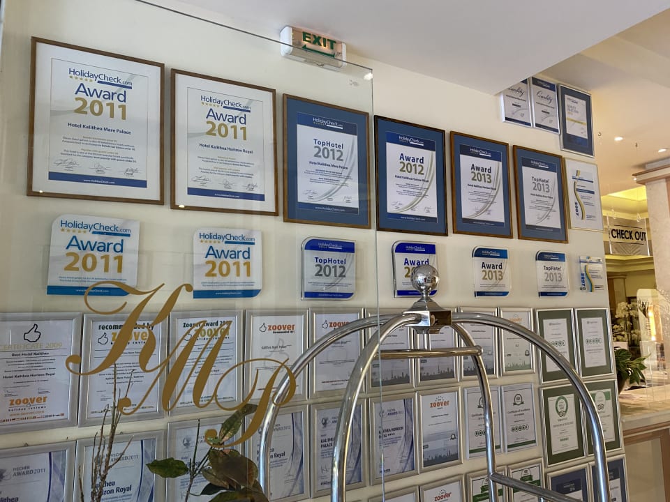 Lobby Hotel Kalithea Horizon Royal