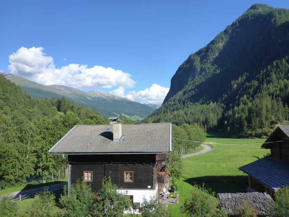 Ausblick vom Zimmer Ferienhof Wolfgangbauer