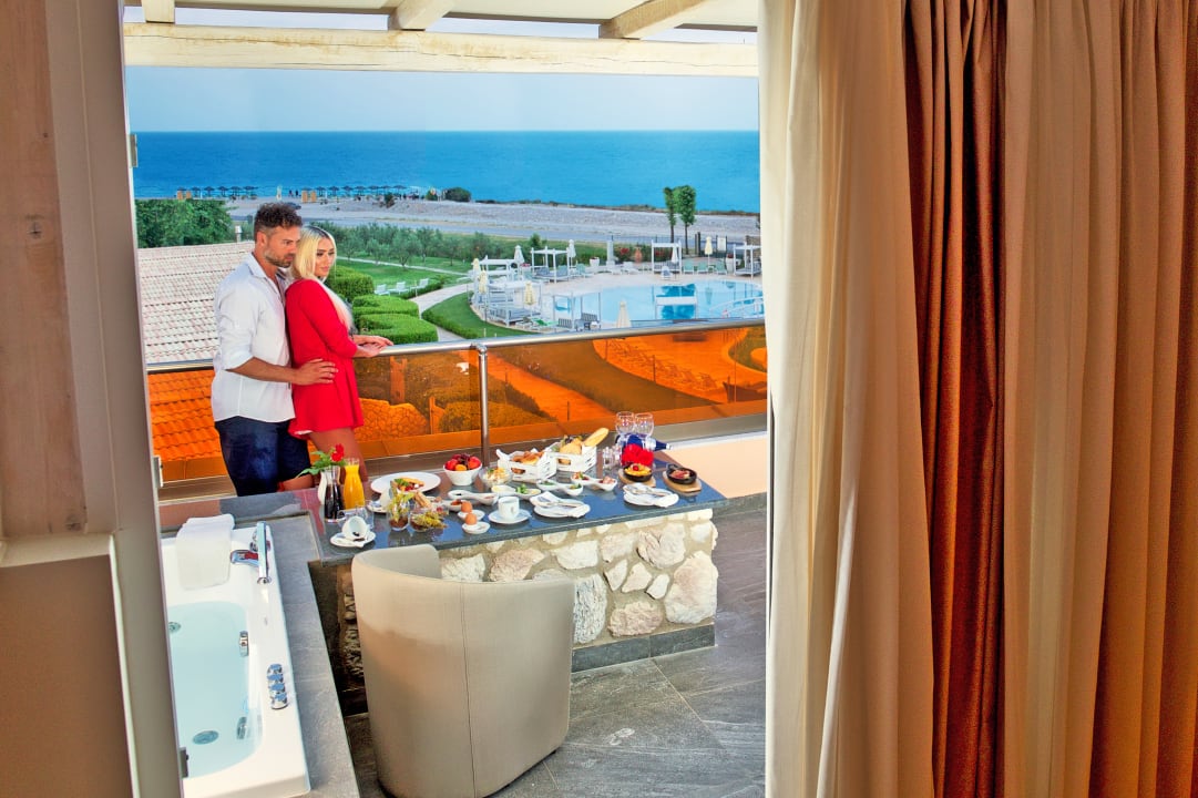 Ausblick Litohoro Olympus Resort Villas & Spa