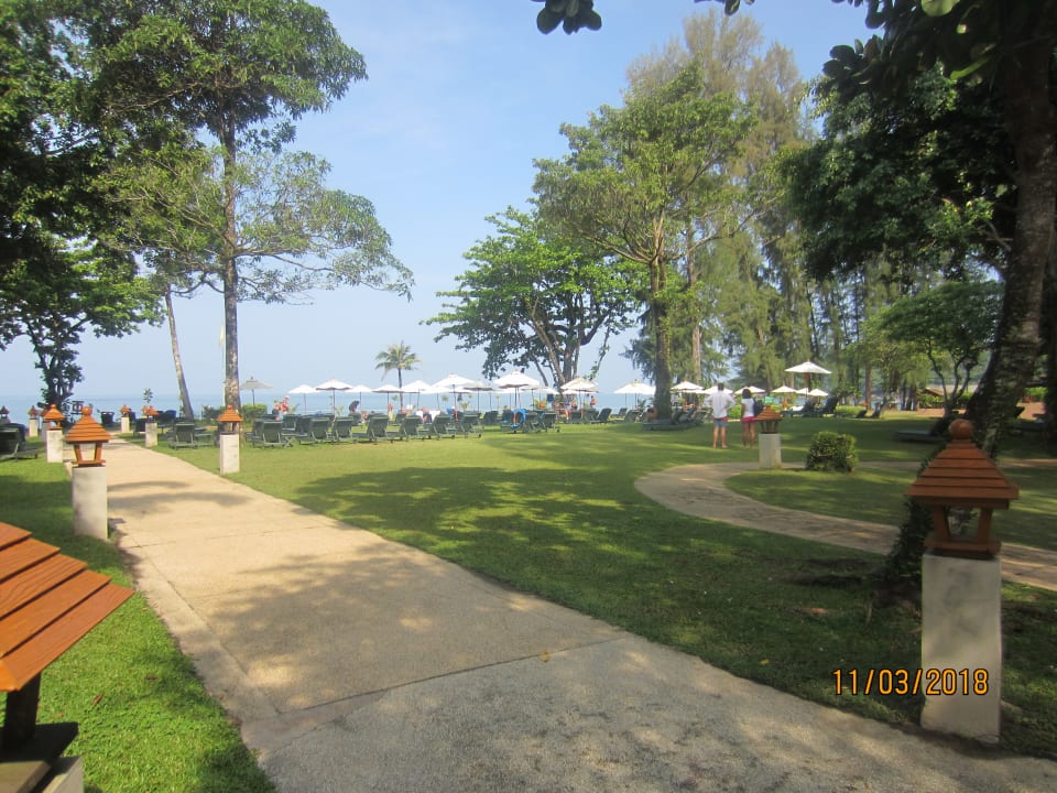Gartenanlage Khao Lak Merlin Resort