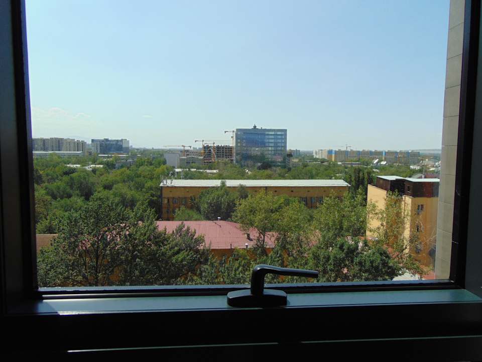 Ausblick Mercure Almaty City Center