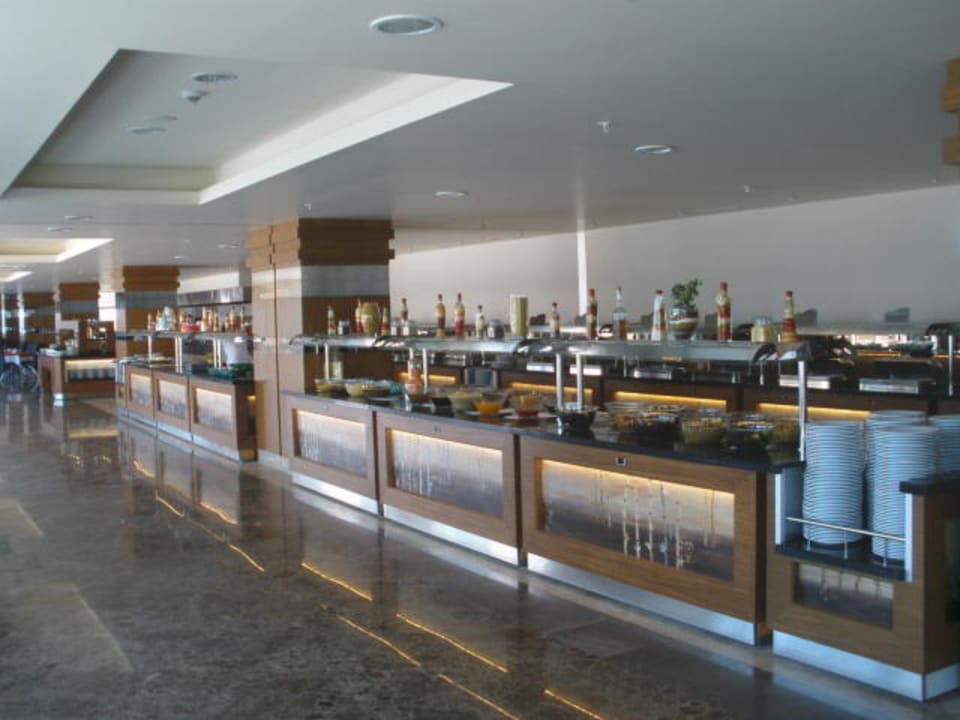 Blick aufs Buffet Venosa Beach Resort & Spa