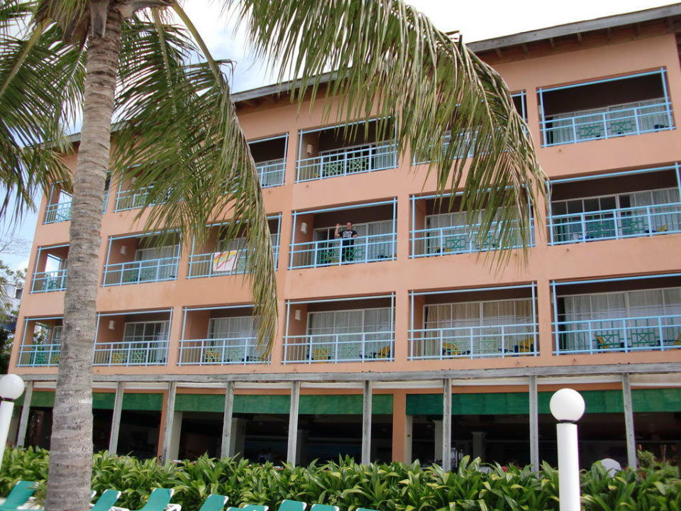 Hotel vom Strand aus whala!boca chica