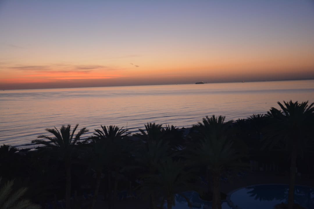 Sonnenaufgang um 05:38 wunderschön El Ksar Resort & Thalasso