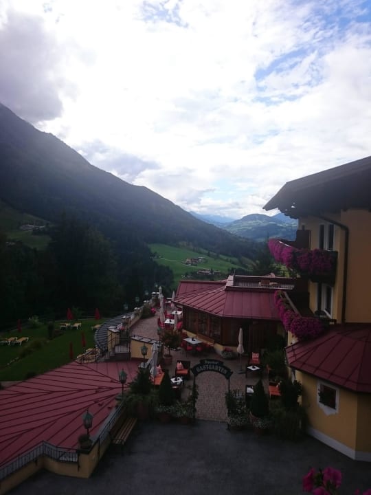 Blick aus dem Zimmer Gut Berg Naturhotel