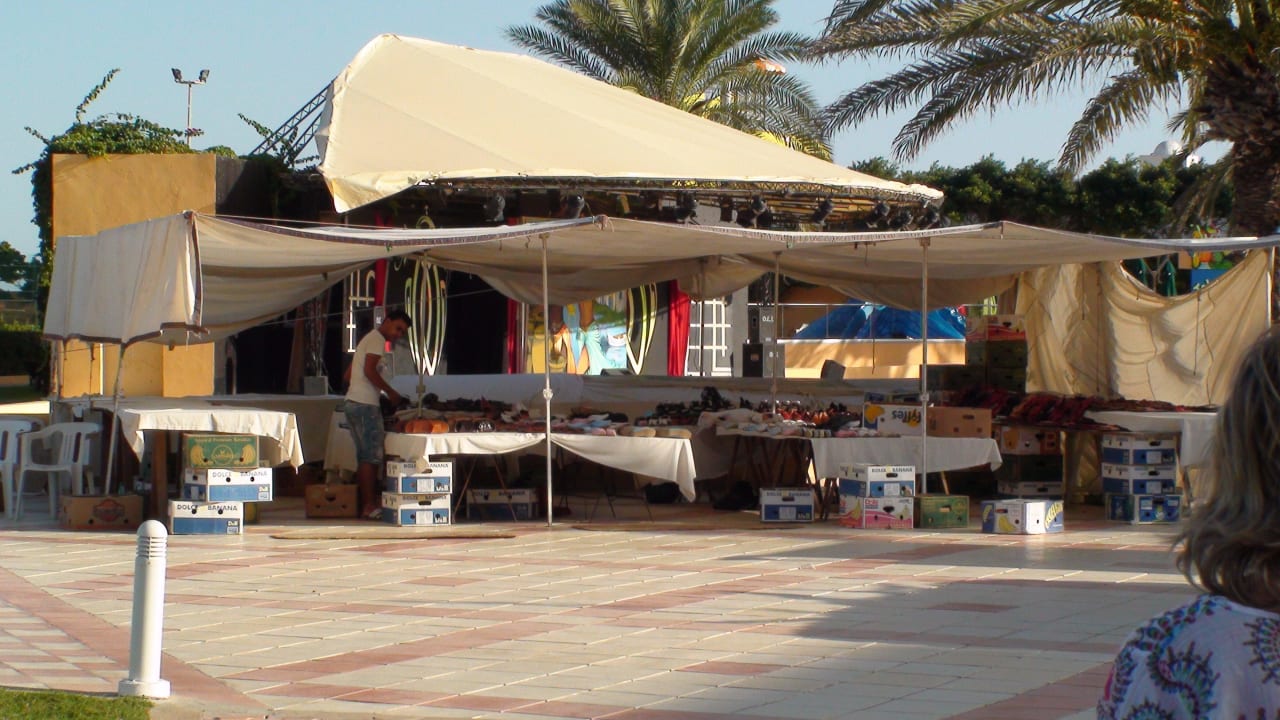 Markt im Hotel Nour Palace Resort & Thalasso