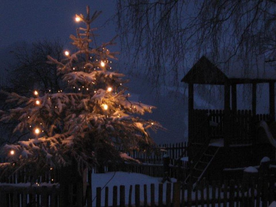Traditioneller Weihnachtsurlaub mit Familie Bauernhof Pension Juri