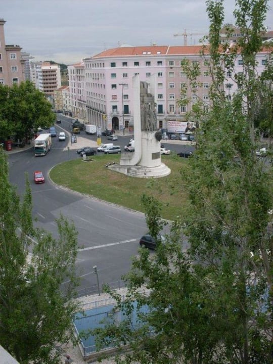 Ausblick auf den Praca do Francisco Sa Carneiro Residencial do Areeiro