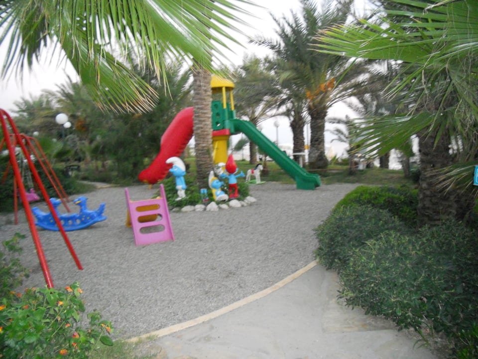 Spielplatz am Strand Hotel Yetkin