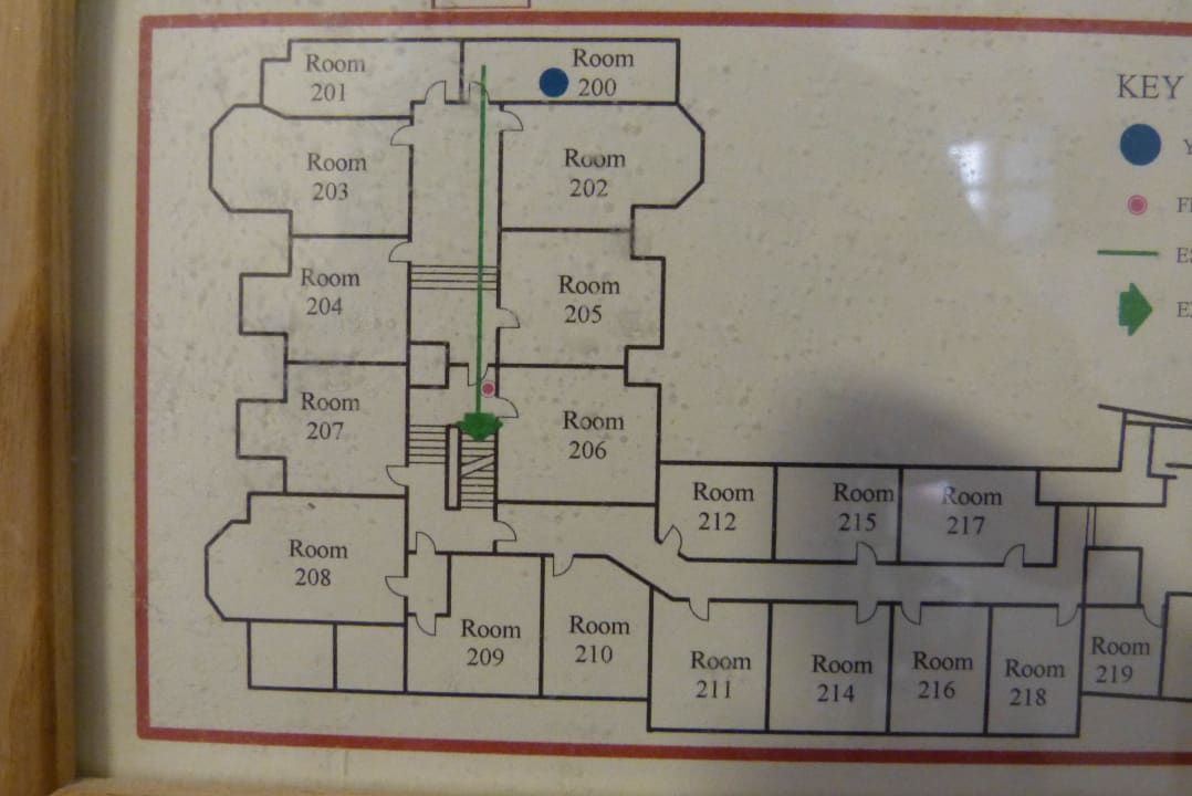 Eher Besenkammer als DZ Hotel Durley Dean