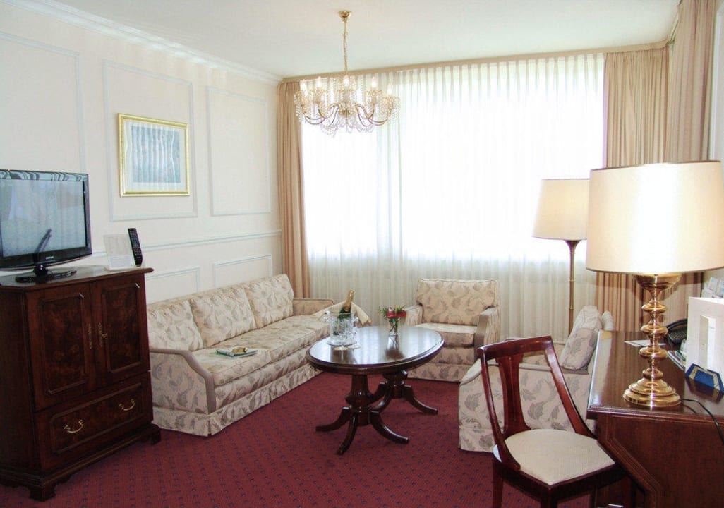 Suite Wohnraum Centro Hotel Bristol
