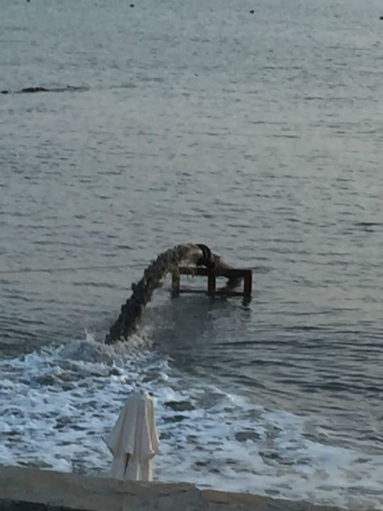 Sand wird aufgefüllt Side Altinkum Hotel