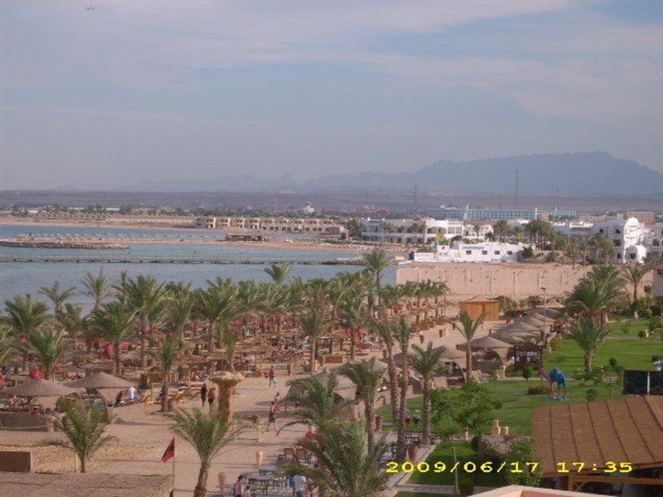 Strand Ausblick Beach Albatros Resort