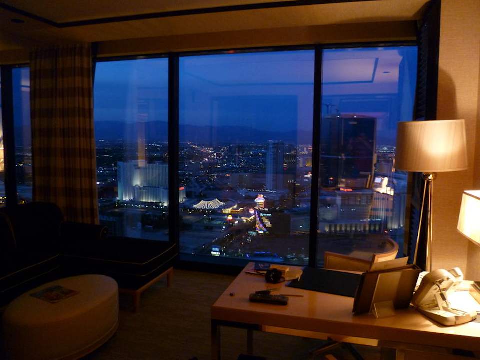 Blick aus dem 57. Stock Hotel Encore Las Vegas