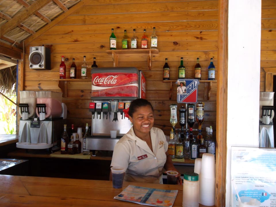 Ania von der Strandbar Grand Palladium Select Bávaro Resort & Spa