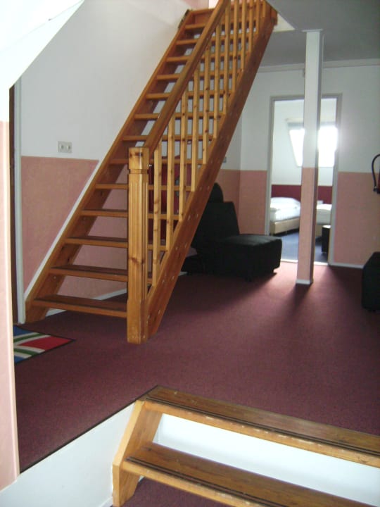 Treppe vom 1. zum 2. Obergeschoß Hotel De Oude Smidse