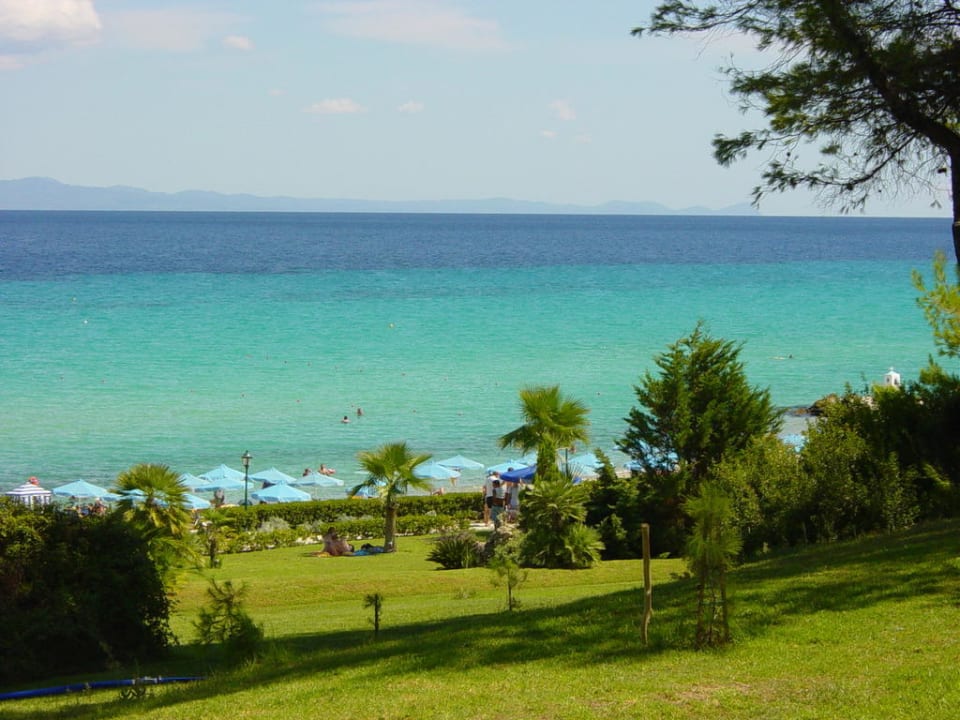 Blick von Garten Aegean Melathron Thalasso Spa Hotel