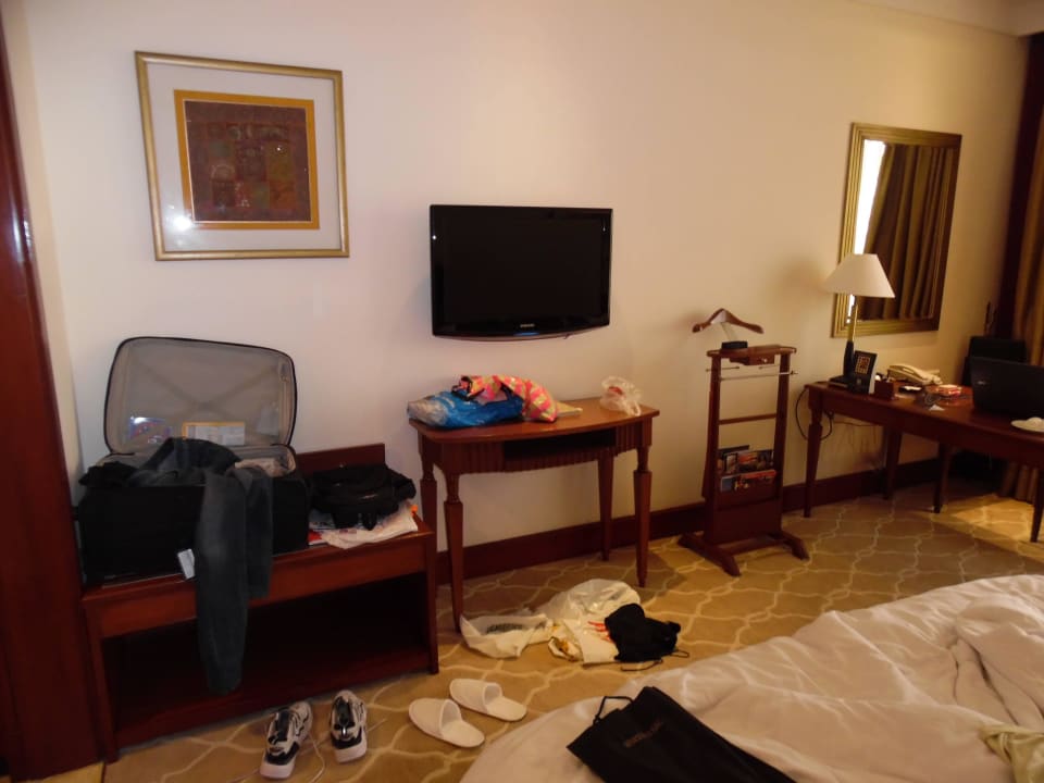 Zimmer 722 - TV-Gerät Hotel Sheraton New Delhi