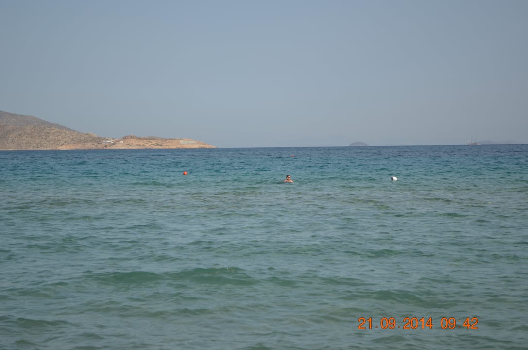 Szeroka piaszczysta plaża Ilios K Village Resort