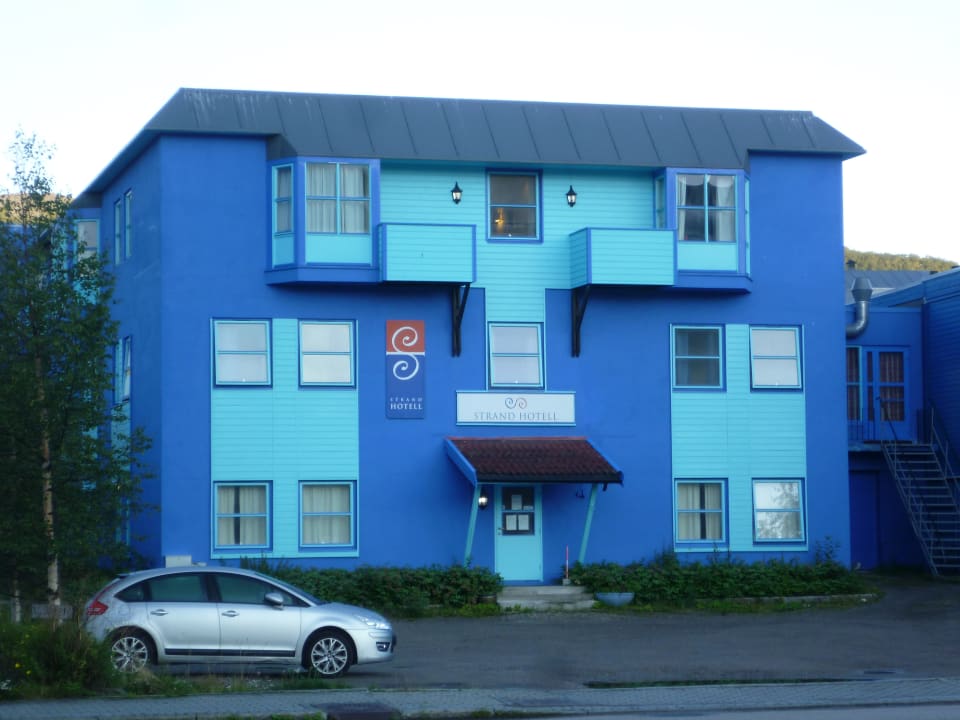 Außenansicht Sortland Camping og Motell AS