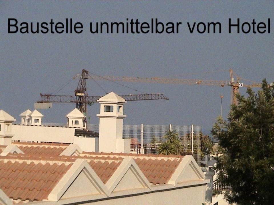 Baustelle in unmittelbarer Nähe vom Hotel GF FANABE