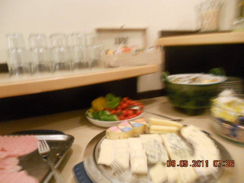 Frühstücksbuffet Landhaus Pannonia