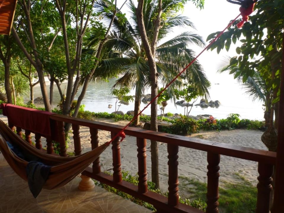 Terrassenausblick Haad Son Resort