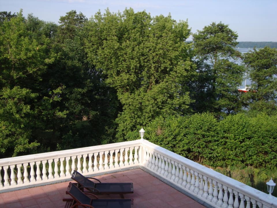 Ausblick Zimmer 32 Hotel-Resort Märkisches Meer