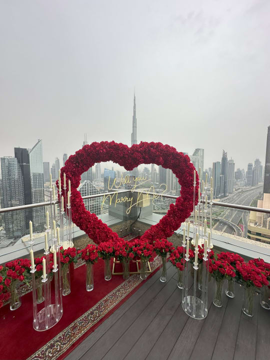Ausblick Shangri-La Hotel Dubai