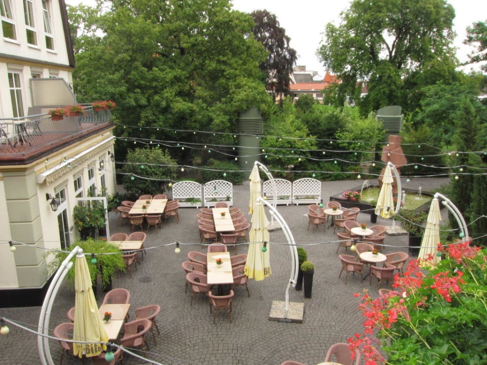 Blick aus unserem Zimmer Best Western Wein- & Parkhotel Nierstein