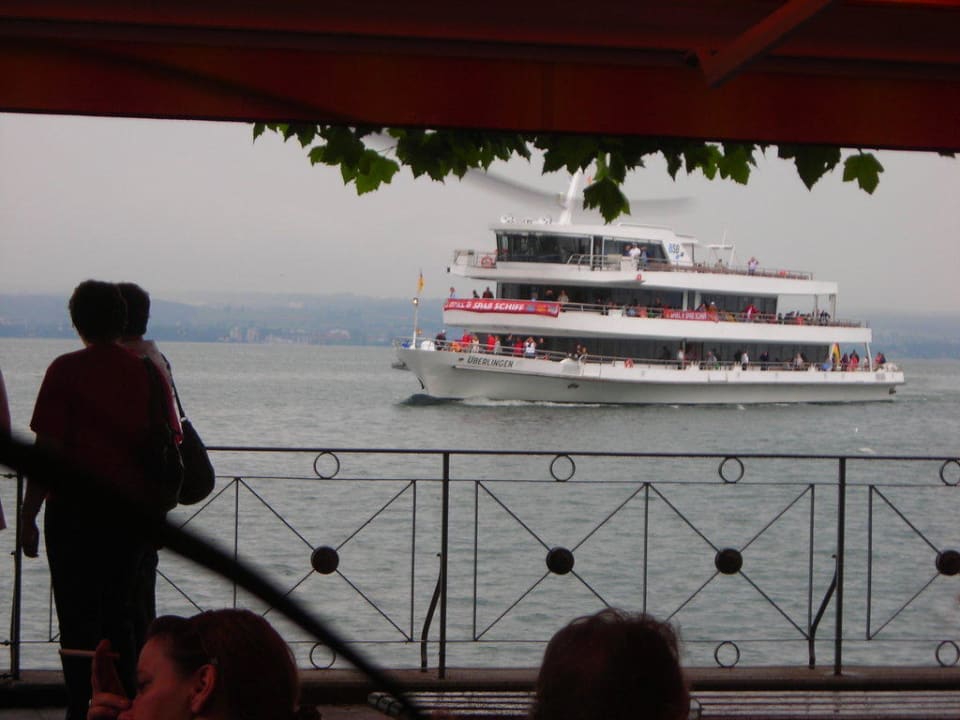 Blick beim Frühstück Seehotel Zur Münz