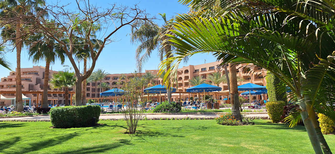 Gartenanlage Continental Hotel Hurghada