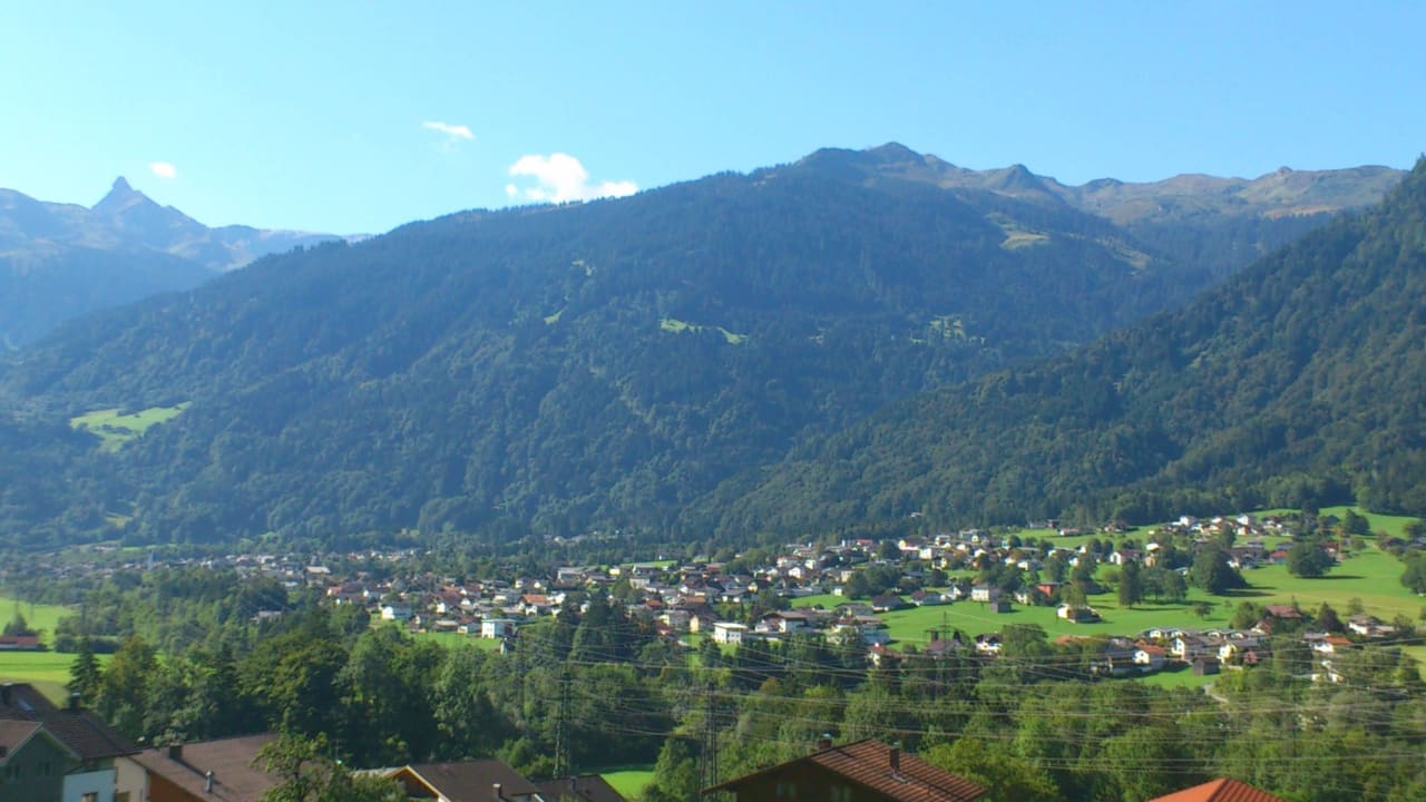 Panoramablick vom Balkon Apartment Gertrud Flatz